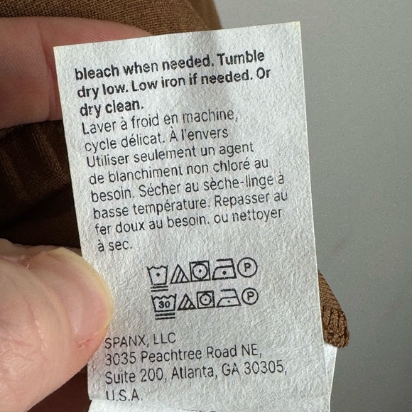 SPANX Airessentials Cinched Hoodie - Cocoa sz S - Picture 5 of 7